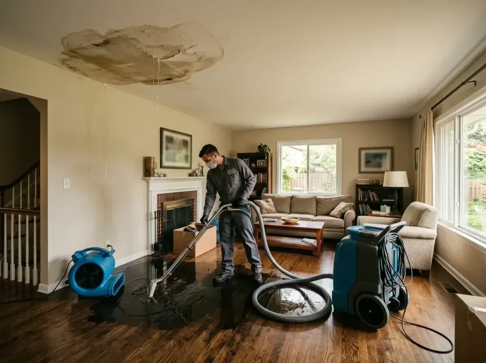 attic-pipe-burst-ceiling-drip-008 — frequently asked questions, Water Damage Restoration & Carpet Care in Moulton, AL
